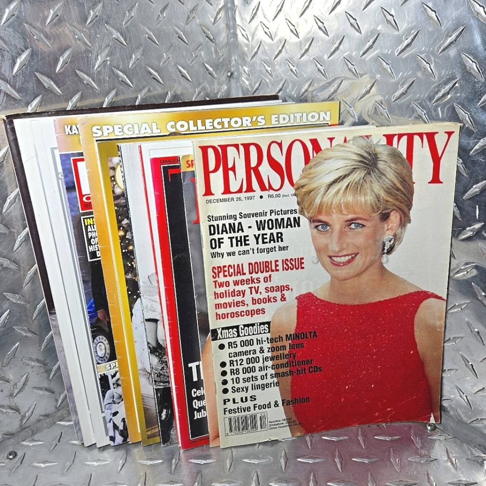 Vintage Royal Family Commemrative Magazines